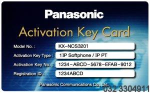  Licencja telefonu programowego
 Panasonic KX-NCS3201 