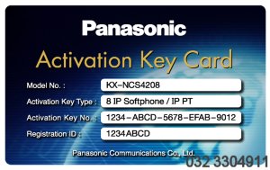  Licencja telefonw programowych
 Panasonic KX-NCS4208 